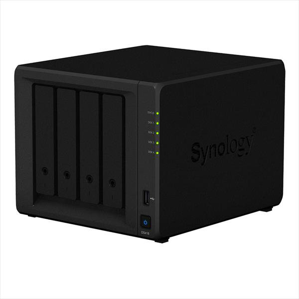 Armazenamento em Rede Synology DS418 4-bay