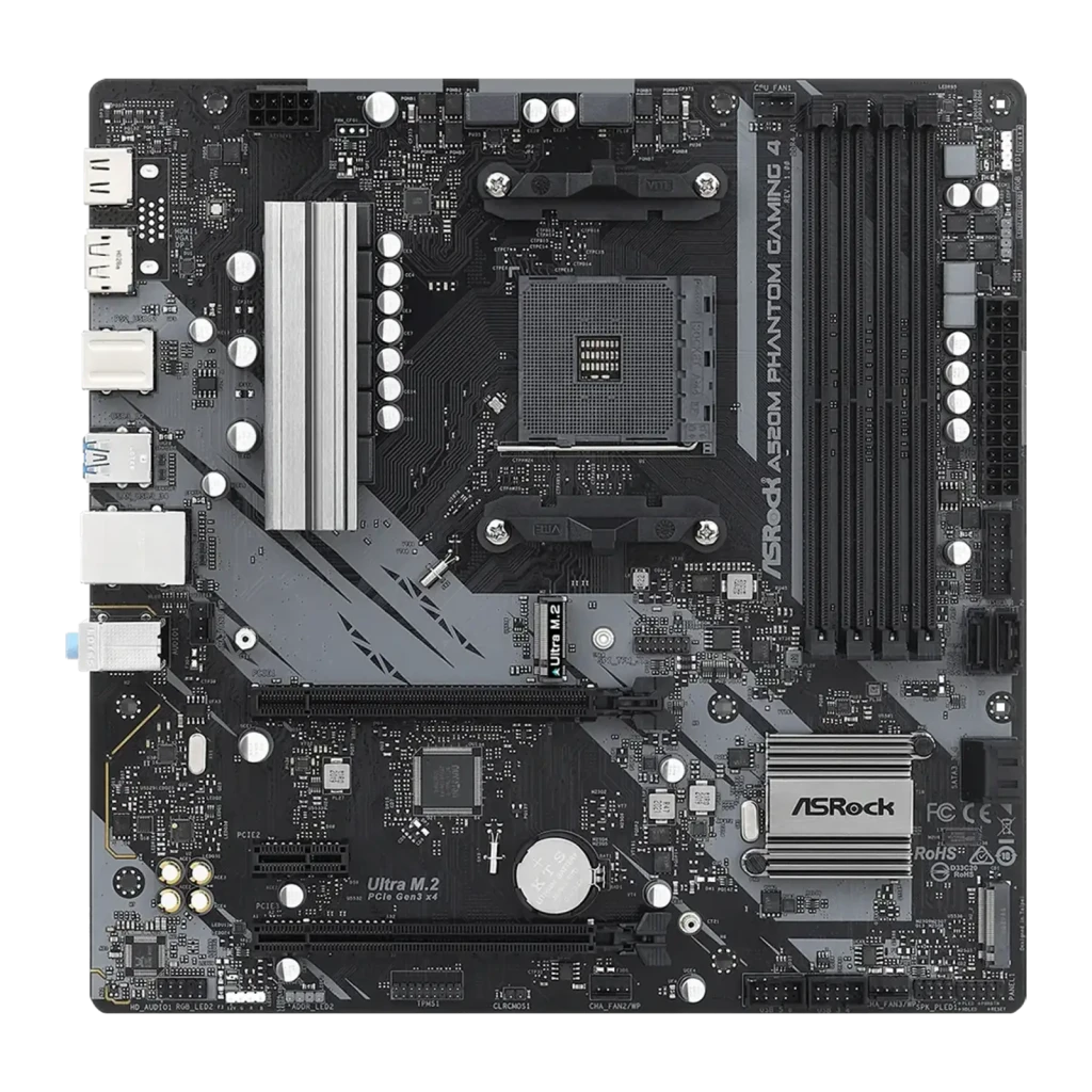 ASRock A520M Phantom Gaming 4 Mainboard