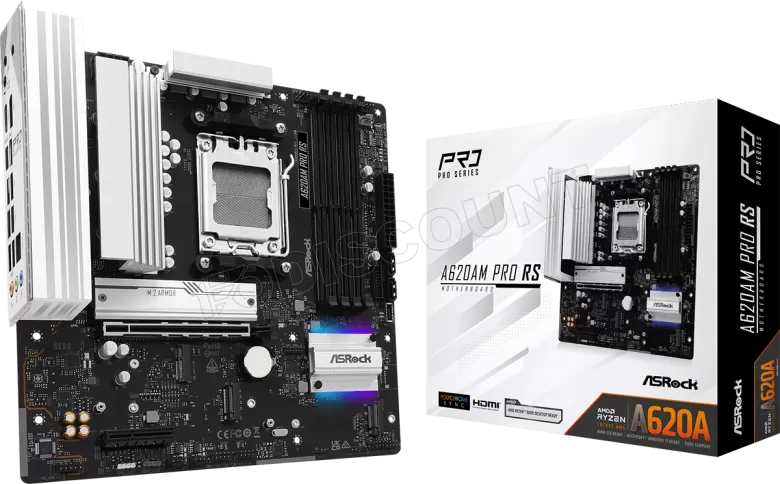  ASRock A620AM PRO RS - Moederbord