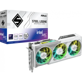 ASRock Arc B580 Steel Legend - 12GB GDDR6 RAM - Grafikkarte