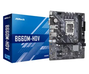 ASRock B660M-HDV LGA1700 mATX -emolevy
