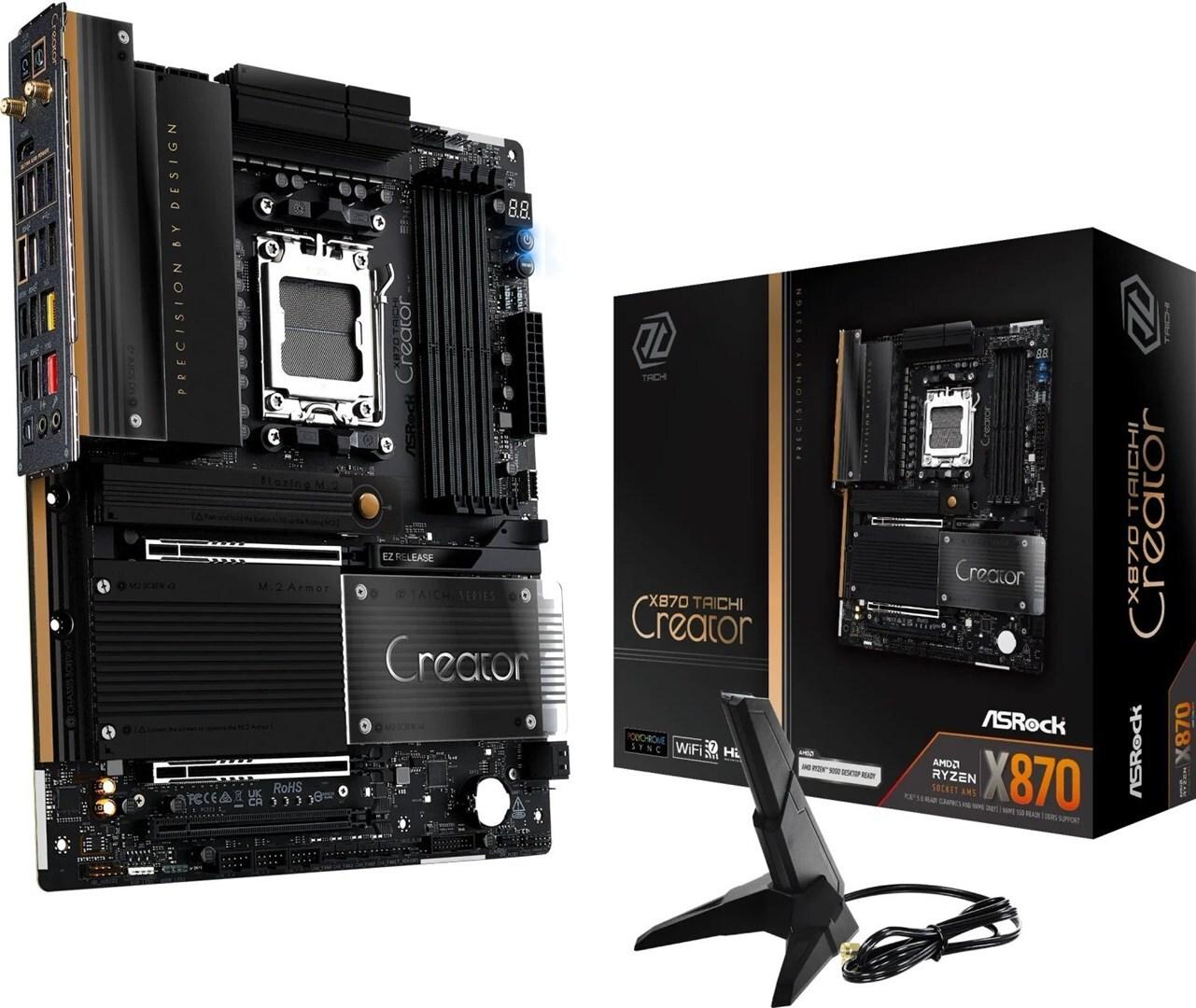 ASRock X870 Taichi Creator AM5 ATX HDMI/USB-C DDR5