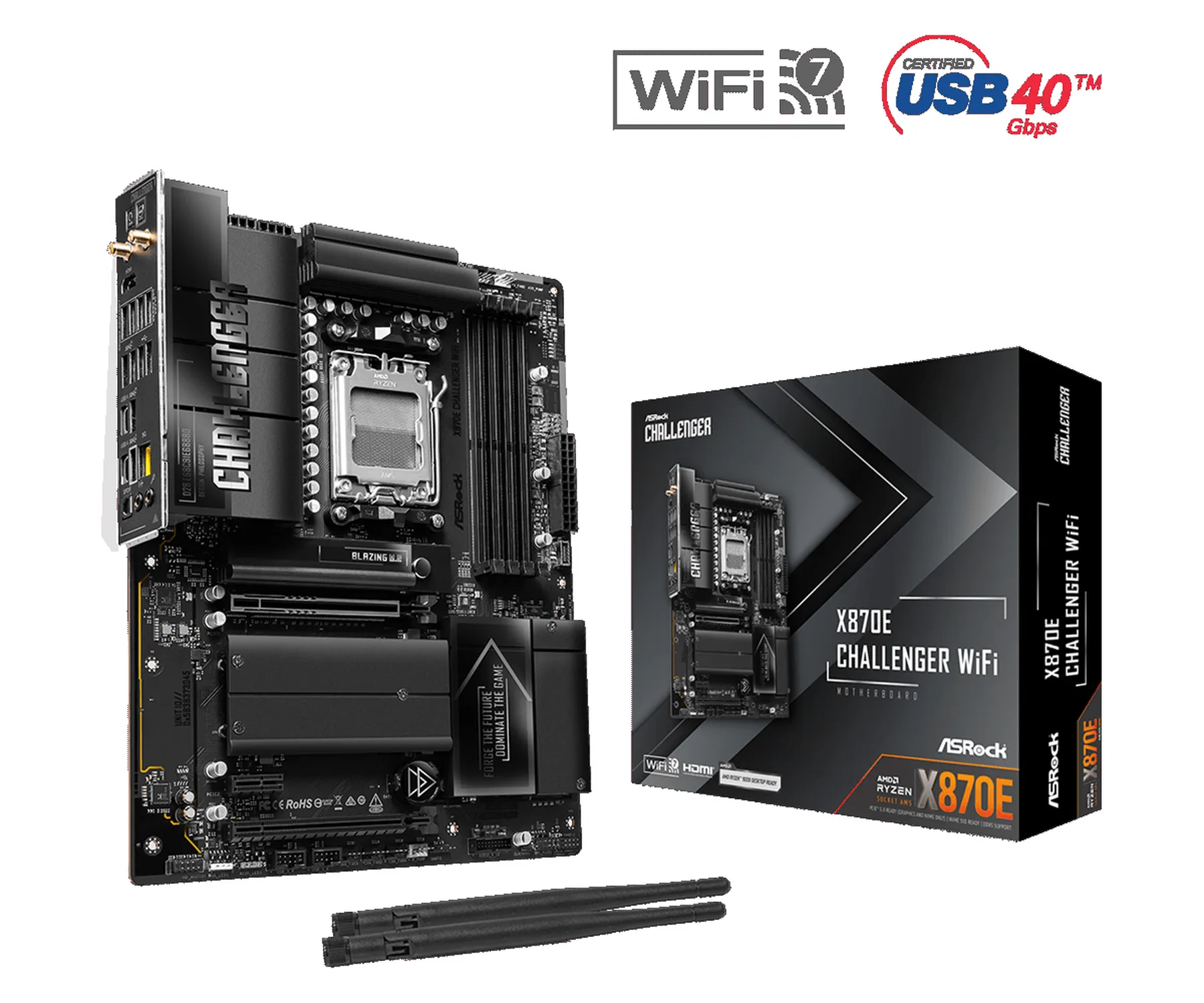ASRock X870E Challenger WiFi - Moederbord