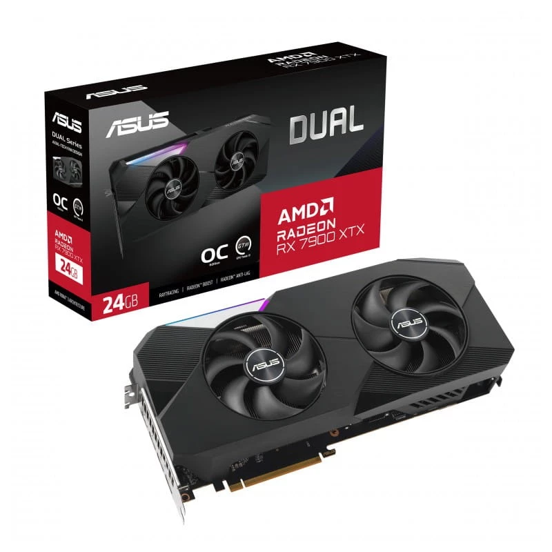 ASUS Dual RX7900XTX AMD Radeon 24 GB GDDR6 - Placa gr&aacute;fica