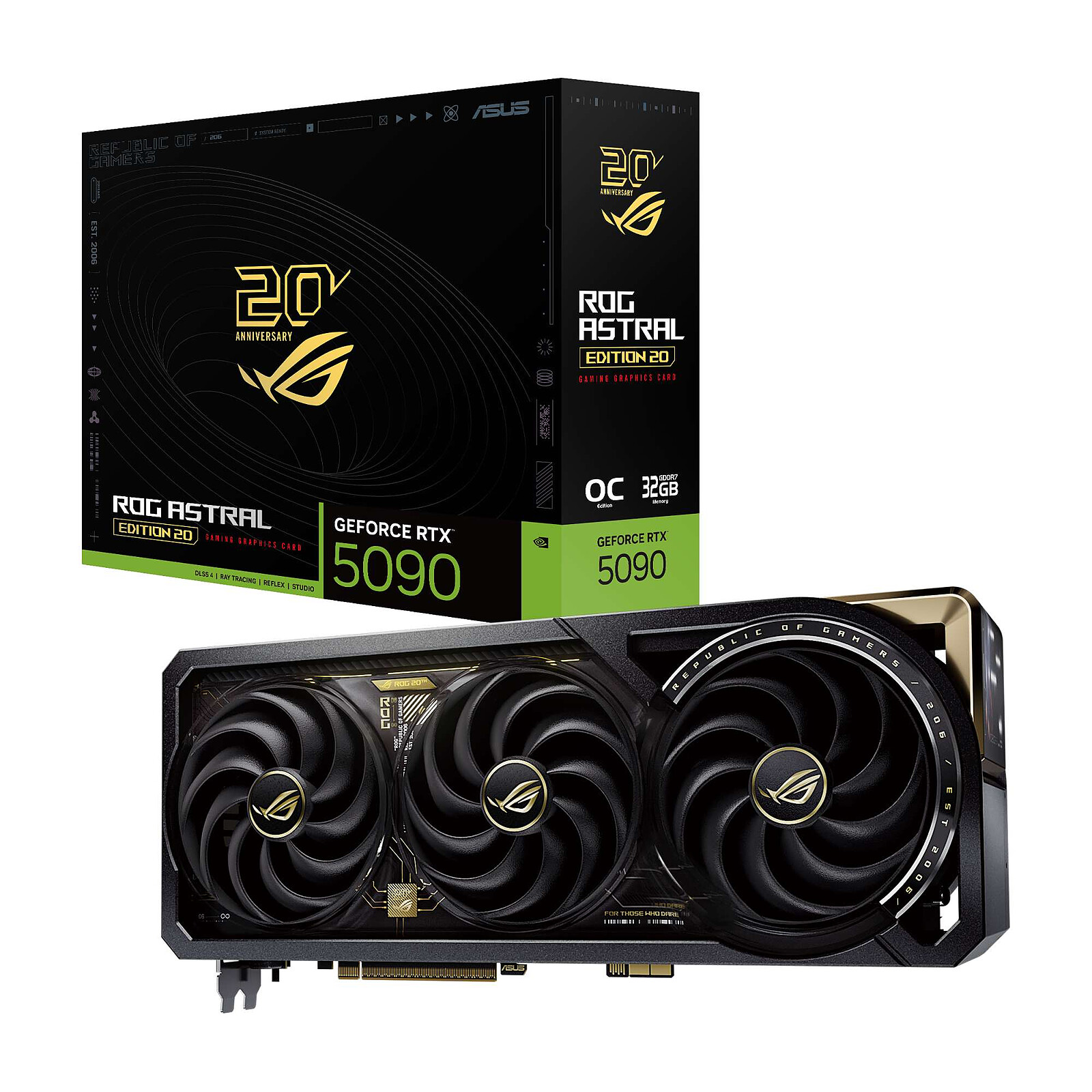 ASUS GeForce ROG Astral GeForce RTX 5090 32GB GDDR7 Edition 20