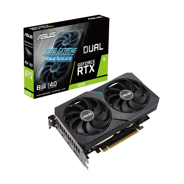 Asus GeForce RTX 3050 Dual OC 8 Gt -näytönohjain