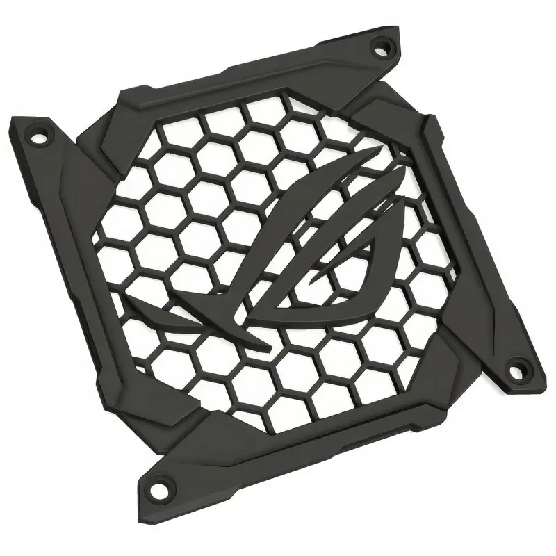 Asus Griglia 3D Printed Logo ROG - Nero, 120mm