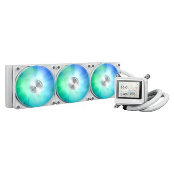 ASUS MAX GAMING LC 360 ARGB LCD White Edition - Vloeistofkoelsysteem processor