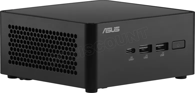 ASUS NUC 14 Pro RNUC14RVHI300002I - Barebone - mini PC - 1 x Core 3 100U / até 4.7 GHz - RAM 0 GB - Intel Arc Graphics - Gigabit Ethernet, 2.5 Gigabit Ethernet, IEEE 802.11ax (Wi-Fi 6E), Bluetooth 5.3 - 802.11a/b/g/n/ac/ax (Wi-Fi 6E), Bluetooth 5.3