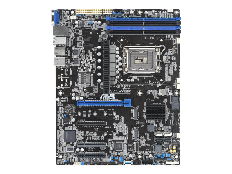 ASUS P13R-E Server Mainboard ATX Intel C266 LGA1700 4x DDR5 2x M.2 Schwarz