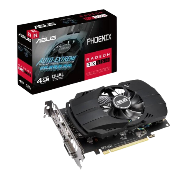 Asus Phoenix Radeon RX 550 Evo 4GB GDDR5 – Tarjeta Gráfica AMD