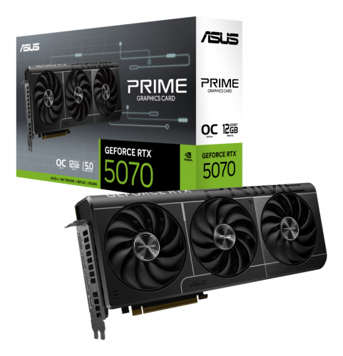 ASUS PRIME GeForce RTX 5070 12GB GDDR7 OC Edition