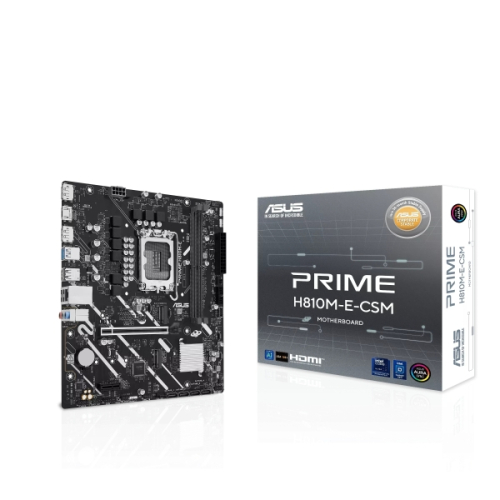 Asus Prime H810M-E-CSM Intel 1851 2x DDR5,2x M2,4x Sata III,PCIe,4.0,USB 2.0,3.2,RJ-45,HDMI,DisplayPort,MicroATX