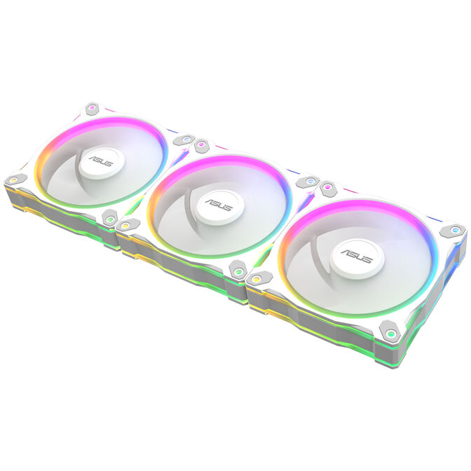 Asus Prime MR120 Reverse Fan ARGB - Bianco (3pz)