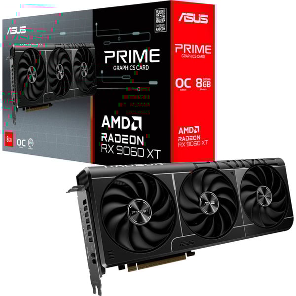 ASUS Prime Radeon RX 9060 XT OC Edition 8GB GDDR6