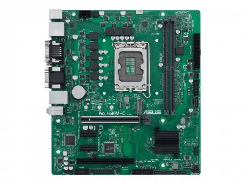 ASUS PRO H610M-C-CSM LGA1700 2xDDR5 1xHDMI 1xDVI 1xDP 1xPCIe 5.0 x16 4xSATA 1xM.2 4xUSB 3.2 mATX MB