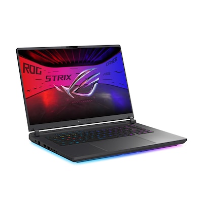 Asus ROG Strix G16 G615LR-S5038W Intel Core Ultra 7 255HX Computer portatile 40,6 cm (16") WQXGA 32 GB DDR5-SDRAM 1 TB SSD NVIDIA GeForce RTX 5070 Ti Wi-Fi 7 (802.11be) Windows 11 Home Tedesco Verde, Grigio