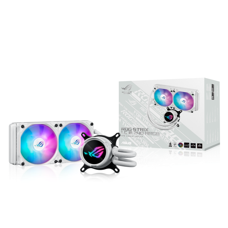 ASUS ROG Strix LC III 240 ARGB White Edition - Waterkoeler