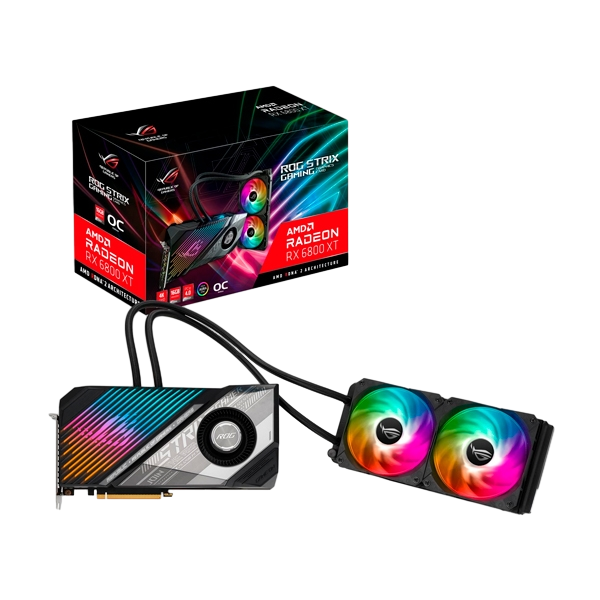 Asus ROG Strix Radeon RX 6800 XT O16G Gaming Liquid Cooling