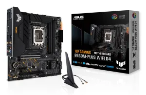 Asus TUF GAMING B660M-PLUS WIFI D4 LGA 1700 mATX -emolevy