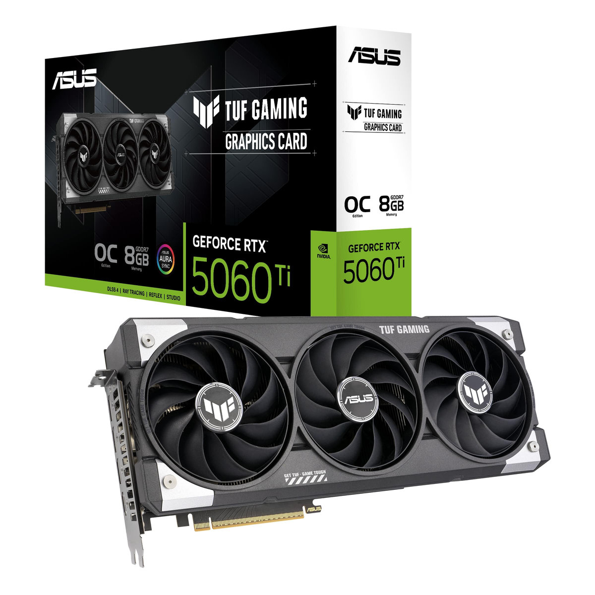 Asus TUF Gaming TUF-RTX5060TI-O8G-GAMING NVIDIA GeForce RTX 5060 Ti 8 GB GDDR7