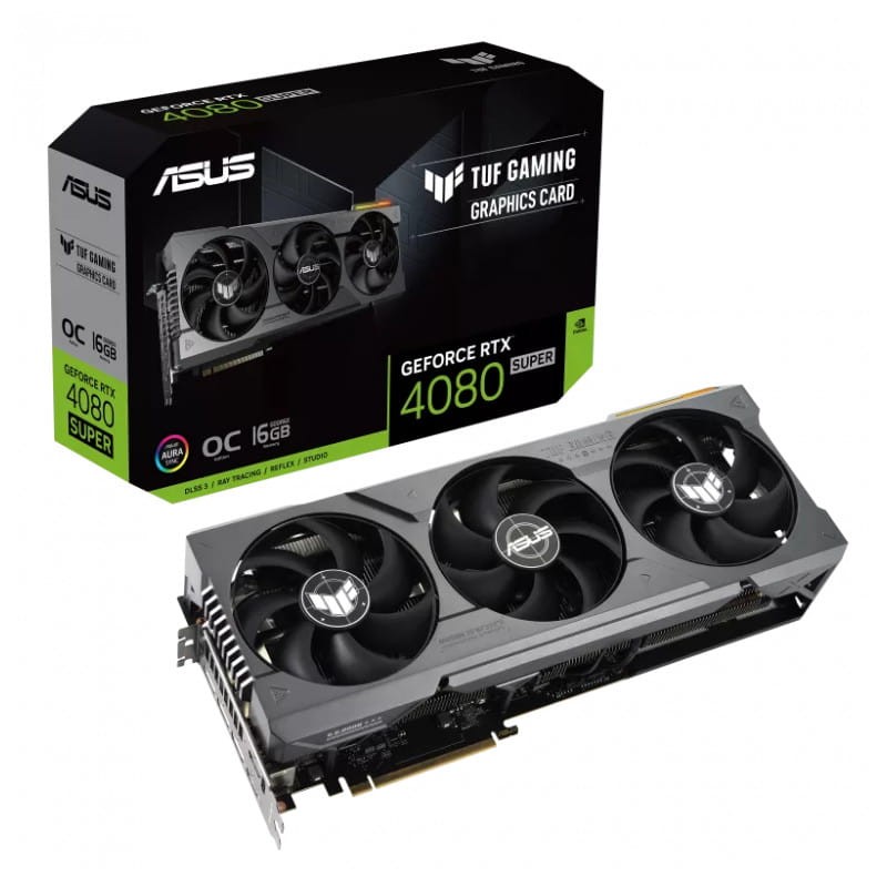 ASUS TUF RTX4080S 16 GB GDDR6X - Placa gr&aacute;fica