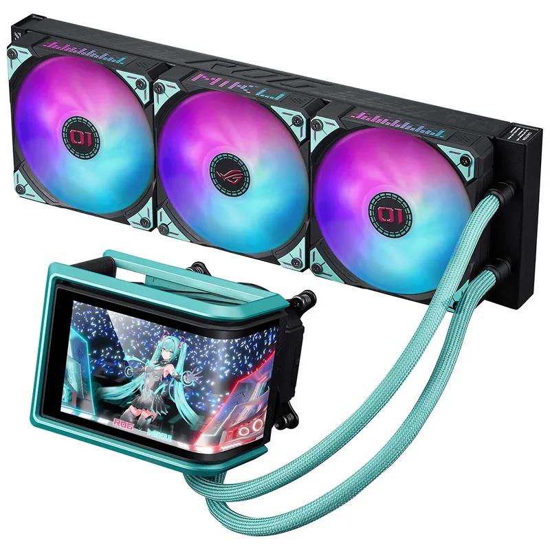 Asus WAK ROG RYUO IV SLC 360 ARGB MIKU