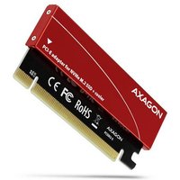 AXAGON PCEM2-S PCIe-3.0-x16-Adapter Festplatten-Kühler