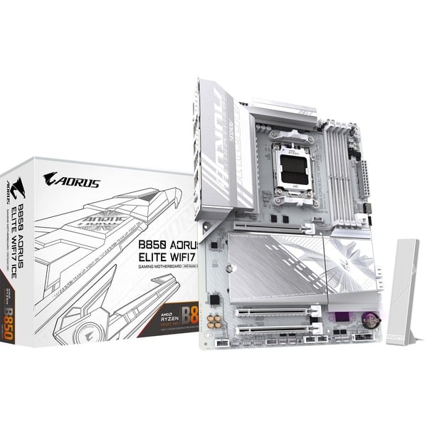 B850 AORUS ELITE WIFI7 ICE socket AM5 moederbord