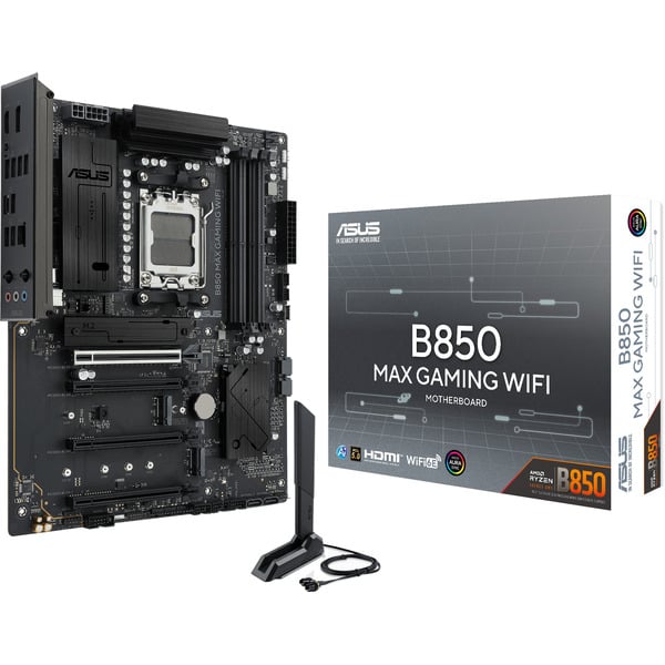 B850 MAX GAMING WIFI socket AM5 moederbord