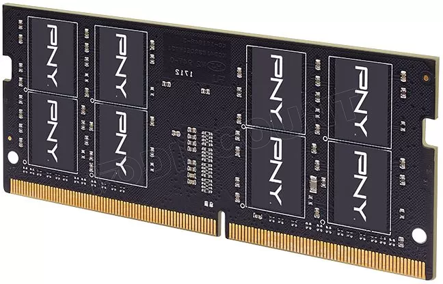 Barette mémoire 16Go SODIMM DDR4 PNY Performance 3200MHz (Noir) Version SI