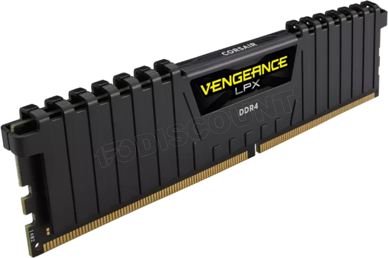 Barrette mémoire 16Go DIMM DDR4 Corsair Vengeance LPX  3600Mhz (Noir)
