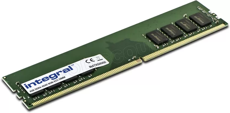 Barrette mémoire 16Go DIMM DDR4 Integral 3200Mhz (Vert)