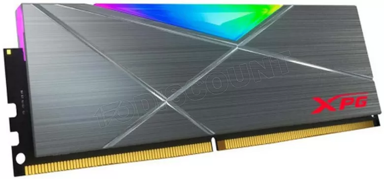 Barrette mémoire 8Go DIMM DDR4 Adata XPG SpectriX D50 RGB  3600Mhz (Noir)