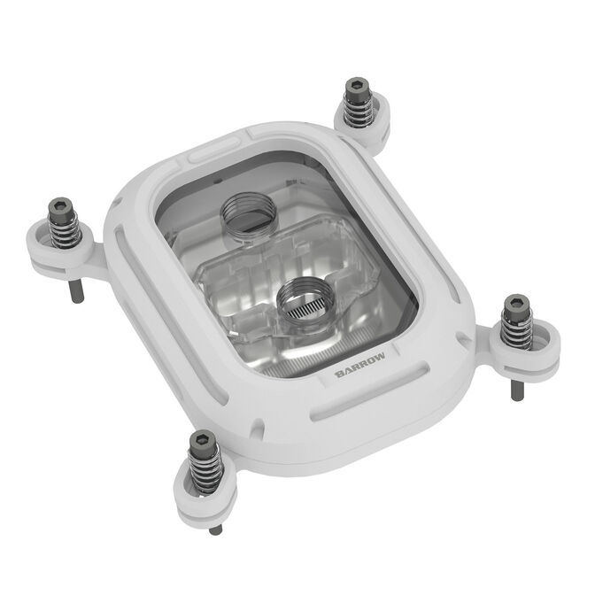 Barrow Kepler-Series CPU-Wasserblock, Intel LGA 115X/1700/X99/X299 - weiß
