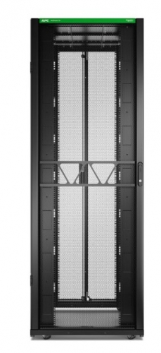 Bastidor preto 48U 19" Compatível com TAA APC AR3387B2