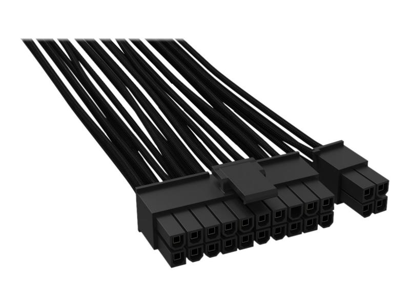 be quiet! CB-6620 Sleeved 20+4-pin ATX Kabel