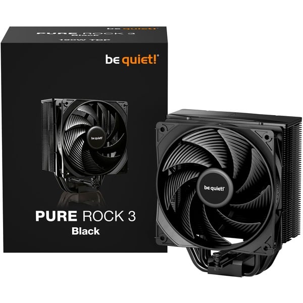 COOLER CPU BEQUIET PURE ROCK 3 BLACK