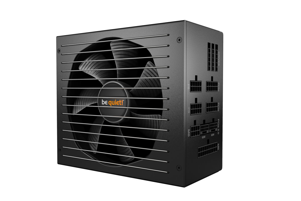 be quiet!Straight Power 12 Platinum 1200W ATX3.0, PC-Netzteil(schwarz, 2x 12VHPWR, 4x PCIe, Kabel-Management, 1200 Watt)