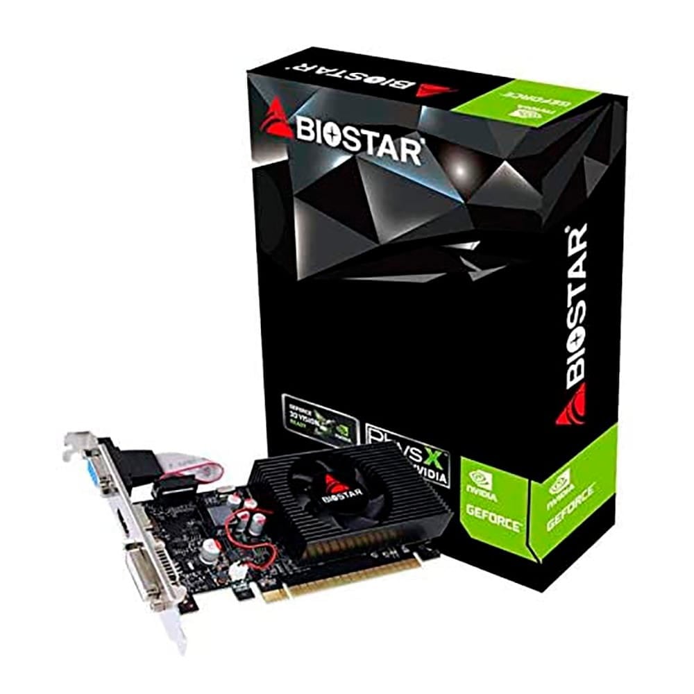 BIOSTAR GeForce GT 730 - 2GB GDDR3 RAM - Grafikkarte