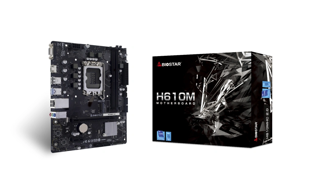 Biostar H610Mhc 2.0 motherboard