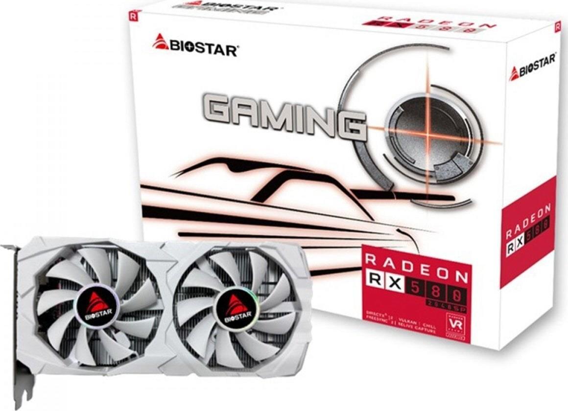 Biostar Radeon RX 580 8 GDDR5 graphic card