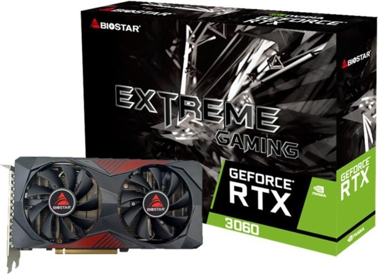 Biostar RTX 3060 12GB GDDR6 graphic card