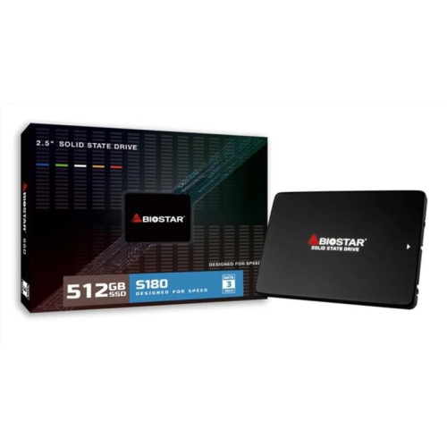 Biostar SSD S180 512Gb 2.5"SATA3 6Gb/s 512Mbs