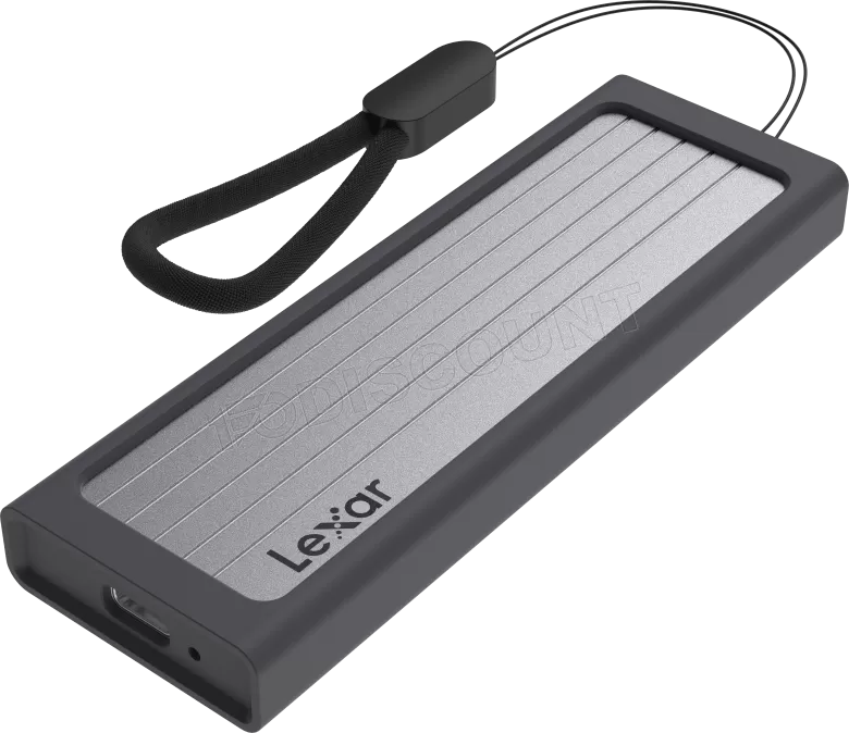 Boitier externe USB 3.2 Lexar E6 - NVMe M.2 Type 2280 (Argent)