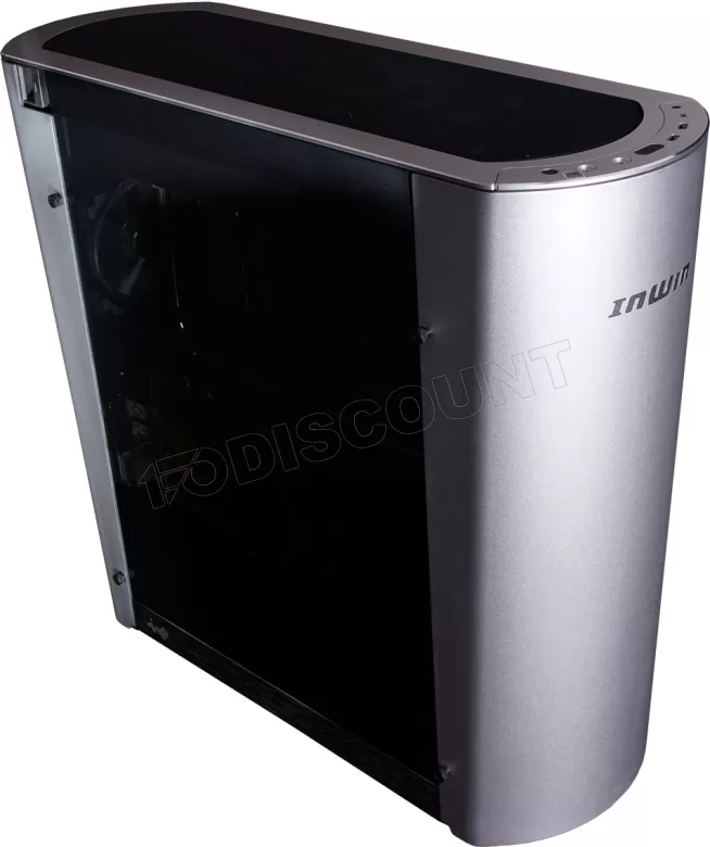 Boitier Grand Tour E-ATX InWin 915 RGB avec panneau vitré (Argent)