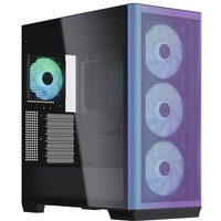 C1 Midi Tower schwarz/chromaflair