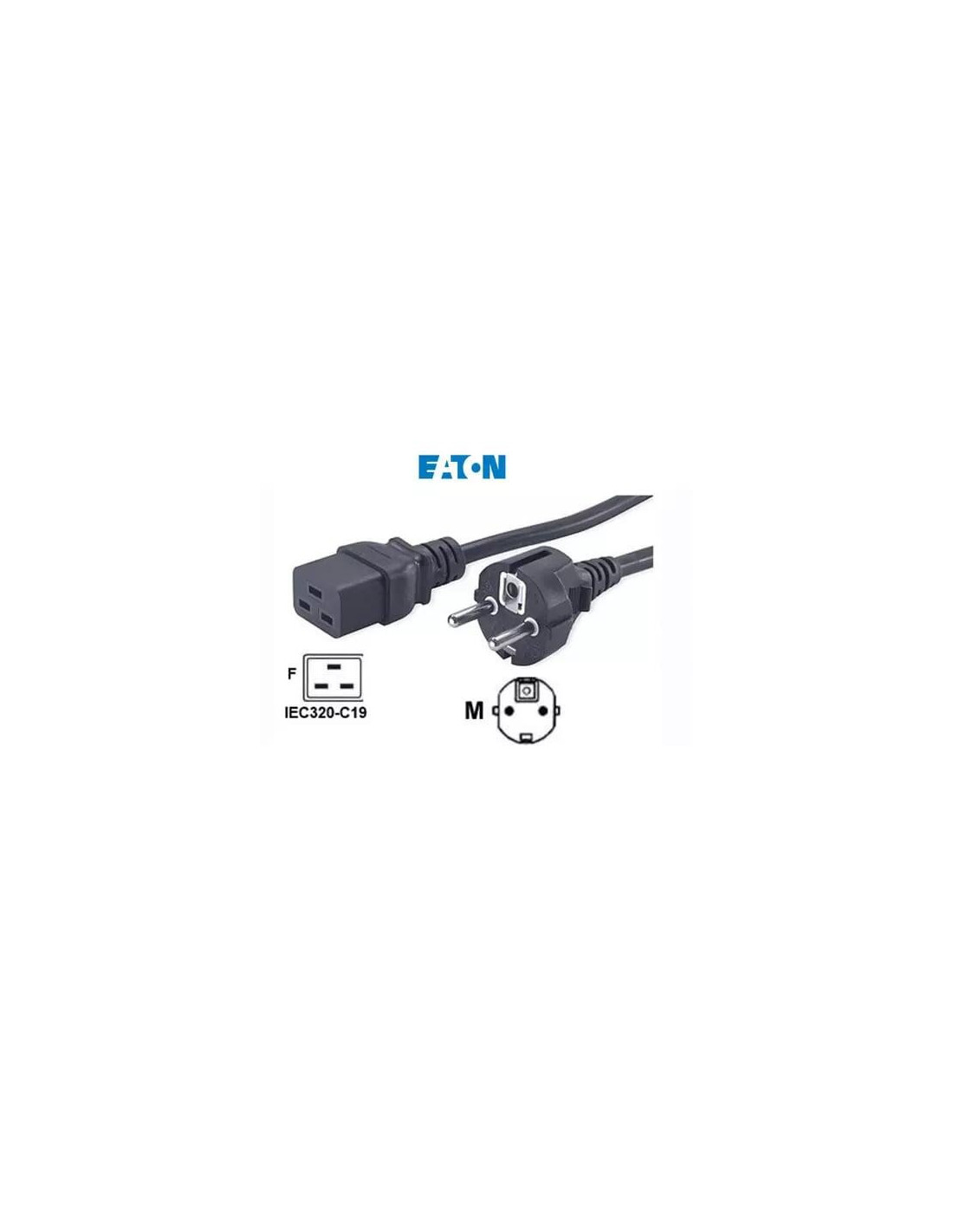Cabo de Alimentação Eaton - CBLIN16EU - 16A - Schuko