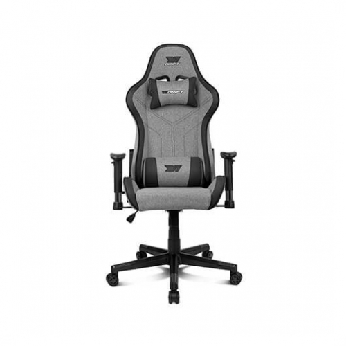 CADEIRA GAMING DRIFT DR90 PRO CINZA/PRETO