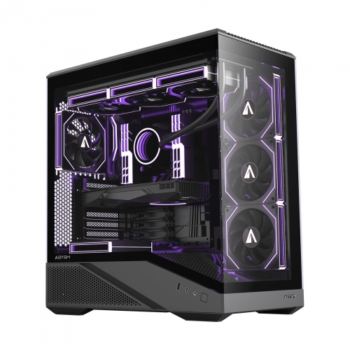 Caixa ABYSM Arian Frame A400 Preto ARGB